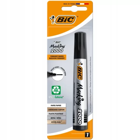 Marker permanentny czarny BIC 1 szt.