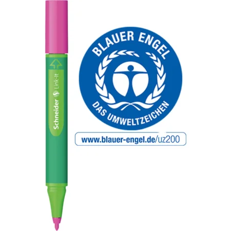 FLAMASTER SCHNEIDER LINK-IT 1,0MM RÓŻOWY
