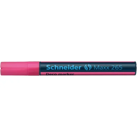 Marker kredowy różowy Schneider 1 szt.