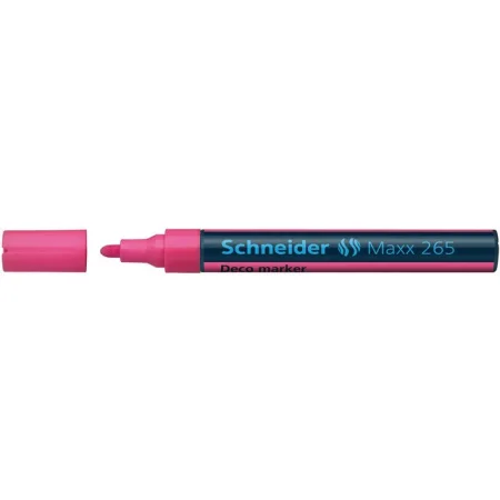 Marker kredowy różowy Schneider 1 szt.