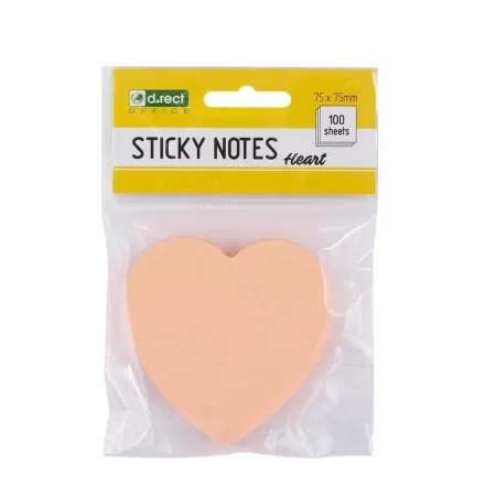 NOTES SAMOPRZYLEPNY D.RECT 75x75mm 100K SERCE