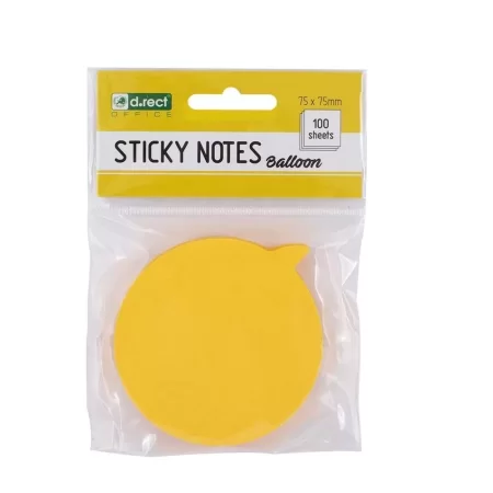 NOTES SAMOPRZYLEPNY D.RECT 75x75mm 100K BALON
