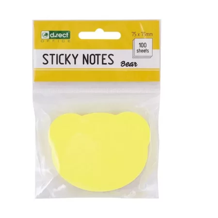 NOTES SAMOPRZYLEPNY D.RECT 75x75mm 100K MIŚ