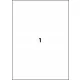ETYKIETA SAMOPRZYLEPNA A4 D.RECT 210x297mm 100ark