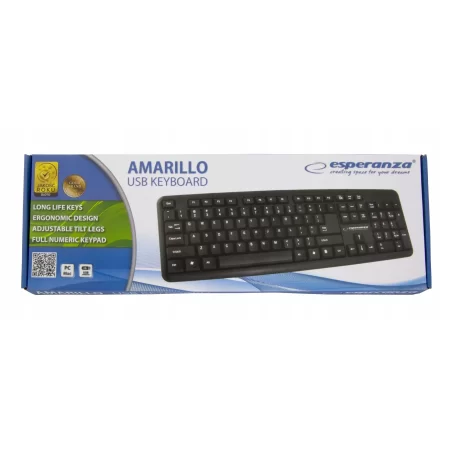 ESPERANZA KLAWIATURA PRZEWOD. USB AMARILLO
