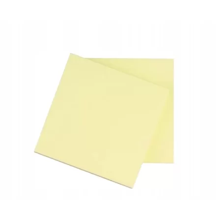 BLOCZEK KARTECZKI 76X76MM ŻÓŁTY Q-CONNECT 100szt