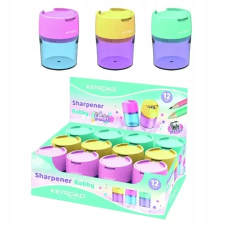 TEMPERÓWKA PLASTIKOWA PASTEL PODWÓJNA POJEMNIK