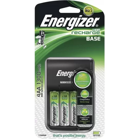ŁADOWARKA ENERGIZER BASE + 4SZT AKUMULATORKÓW AA