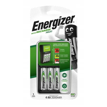 ŁADOWARKA + 4SZT AKUMULATORKÓW POWER PLUS AA