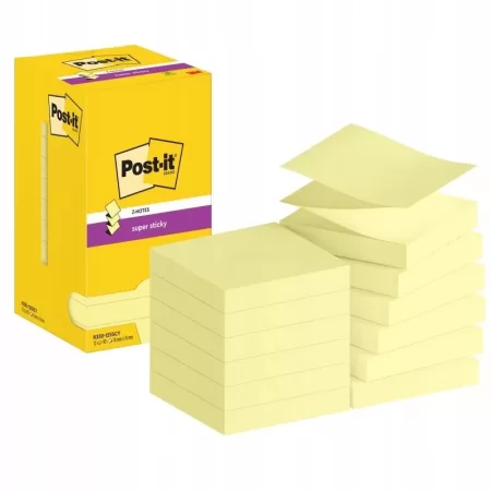 Karteczki samoprzylepne Super sticky Z-Notes