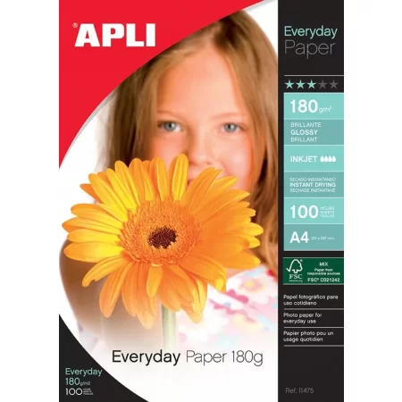 Papier fotograficzny A4 180gsm błyszczący 100ark