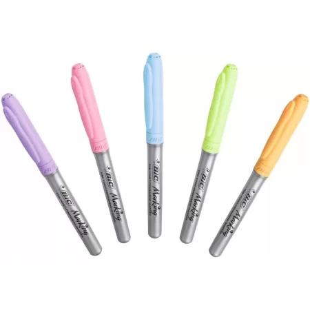 MARKER BIC MARKING PASTEL PERMAMENTNY POMARAŃCZOWY