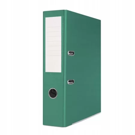 SEGREGATOR BASIC-S Z SZYNĄ PP A4/75MM ZIELONY