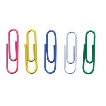 SPINACZE OKRĄGŁE OFFICE PRODUCTS 28MM 500SZT W WORECZKU MIX