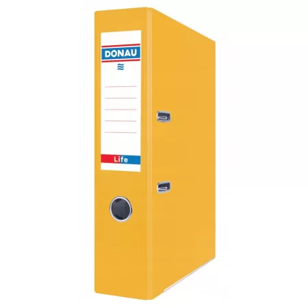 SEGREGATOR DONAU LIFE NEON A4 75MM ŻÓŁTY