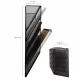 ZESTAW 5 PÓŁEK OFFICE SET METALOWY A4 CZARNY