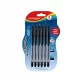 DŁUGOPIS BALL PEN SOFT JET 0,7MM CZARNY 6SZT