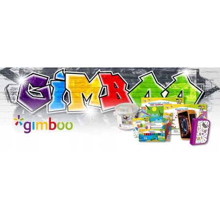 DŁUGOPIS ŻELOWY GIMBOO FLUO 0,8MM 4SZT MIX