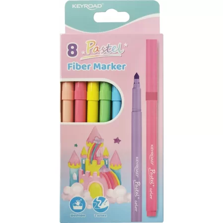 FLAMASTRY KEYROAD FIBER MARKER 8SZT