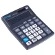 KALKULATOR BIUROWY DONAU TECH OFFICE 12-CYFR 137X101X30MM CZARNY