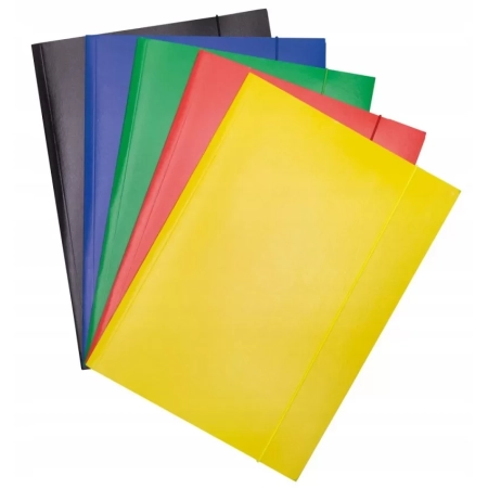 TECZKA Z GUMKĄ KARTONOWA OFFICE PRODUCTS A4 300G MIX