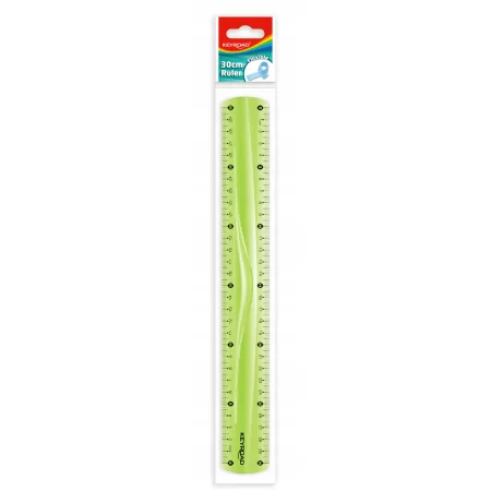 LINIJKA KEYROAD 30CM ELASTYCZNA MIX