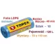 WORKI NA ODPADY 120L NIEBIESKIE 40MIC 10SZT