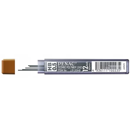 GRAFITY DO OŁÓWKÓW PENAC 0,5MM HB ZAWIESZKA 12szt