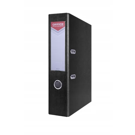 SEGREGATOR OFFICE PRODUCTS OFFICER Z SZYNĄ PP A4 75MM CZARNY