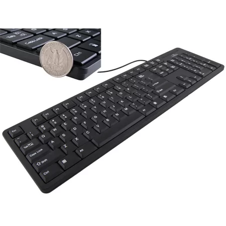 TITANUM KLAWIATURA PRZEWODOWA STANDARDOWA USB SLIM