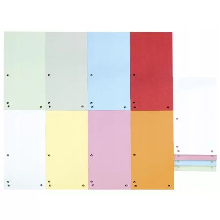 PRZEKŁADKI DONAU KARTON 1/3 A4 235X105MM 100SZT BIAŁE