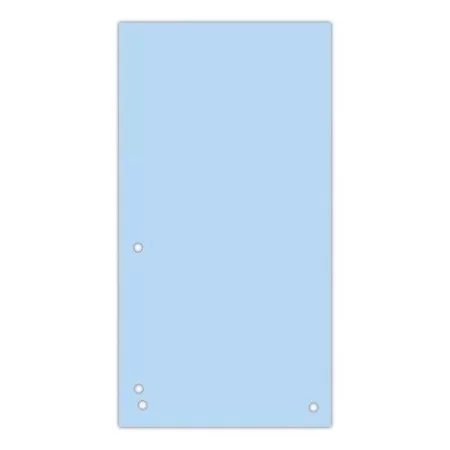 PRZEKŁADKI DONAU KARTON 1/3 A4 235X105MM 100SZT NIEBIESKIE