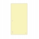 PRZEKŁADKI DONAU KARTON 1/3 A4 235X105MM 100SZT ŻÓŁTE