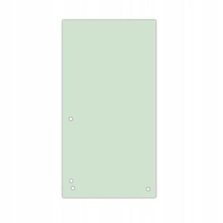 PRZEKŁADKI DONAU KARTON 1/3 A4 235X105MM 100SZT ZIELONE
