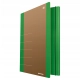 TECZKA Z GUMKĄ DONAU LIFE KARTON A4 500GSM 3-SKRZ ZIELONY