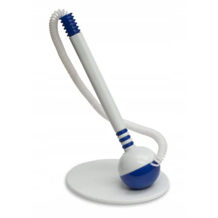 DŁUGOPIS NA SPRĘŻYNCE OFFICE PRODUCTS STOJĄCY SMOPRZYLEPNY NIEBIESKI