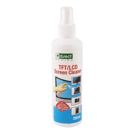 PŁYN D.RECT DO CZYSZCZENIA EKRANÓW TFT/LCD 250ML