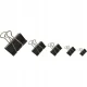 KLIPY DO DOKUMENTÓW OFFICE PRODUCTS 51MM 12SZT CZARNE