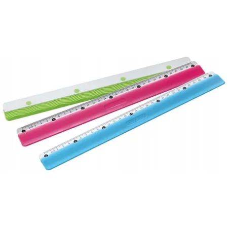 LINIJKA KEYROAD COLOR BAR 30CM MIX