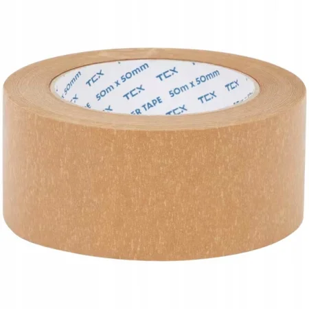 TAŚMA PAKOWA PAPIEROWA KRAFT TCX 50MM X 50M