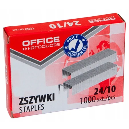 ZSZYWKI OFFICE PRODUCTS 24/10 1000szt