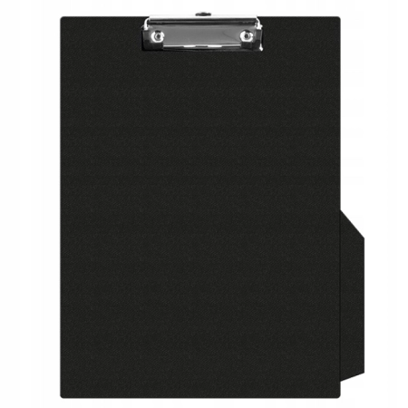 CLIPBOARD Q-CONNECT DESKA Z KLIPSEM PVC A4 CZARNY