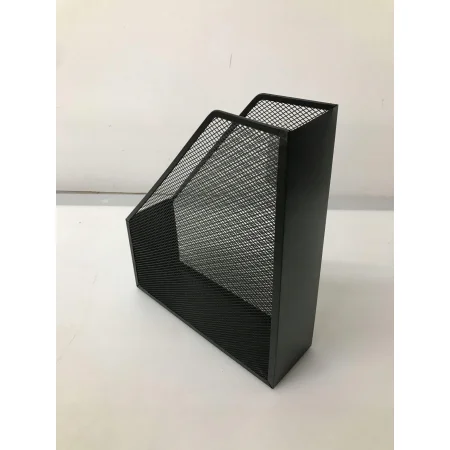 POJEMNIK NA DOKUMENTY Q-CONNECT OFFICE SET METALOWY CZARNY