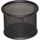 POJEMNIK NA PRZYBORY Q-CONNECT OFFICE SET METALOWY 90X68MM CZARNY
