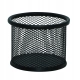 POJEMNIK NA PRZYBORY Q-CONNECT OFFICE SET METALOWY 90X68MM CZARNY