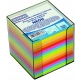 KOSTKA DONAU NIEKLEJONA W PUDEŁKU 95X95X95MM OK 800 KART NEON MIX