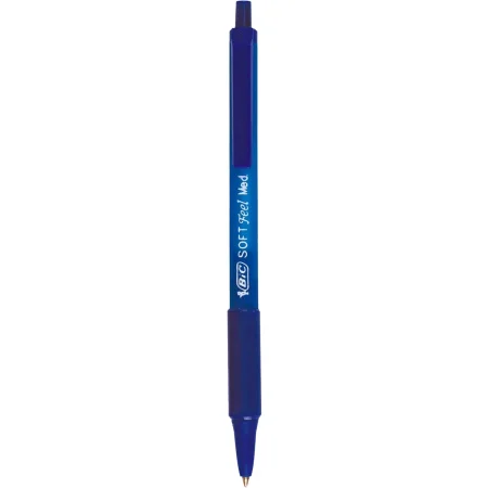 BIC DŁUGOPIS SOFT FEEL 1,0MM NIEBIESKI 3SZT