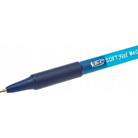 BIC DŁUGOPIS SOFT FEEL 1,0MM NIEBIESKI 3SZT