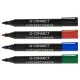 MARKER DO FLIPCHARTÓW Q-CONNECT OKRĄGŁY 4SZT MIX