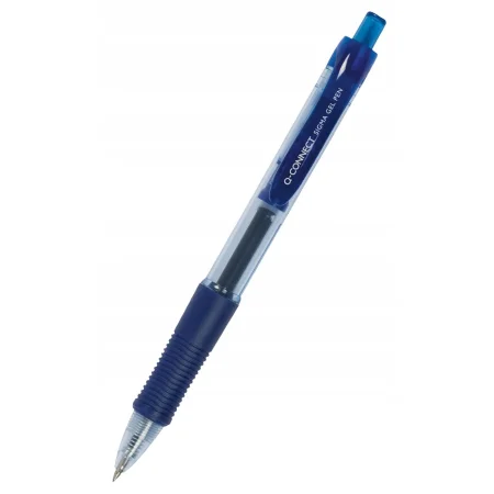 DŁUGOPIS AUTOMATYCZNY ŻELOWY Q-CONNECT 0,5MM NIEBIESKI